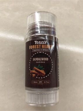 Forest Heart Sandalwood Solid Balm - Brown